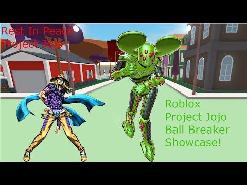 Roblox Project Jojo Ball Breaker Showcase Vídeo Roblox - 