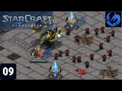 Take down the Protoss! Oh... - Starcraft 1 Terran Campaign Mission 9 (No Commentary)
