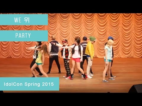 [STAGE] IdolCon Spring 2015: WE 위 - Party cover by SFVisit