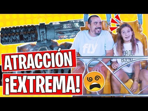 ATRACCIÓN EXTREMA que te CENTRIFUGA en la FERIA