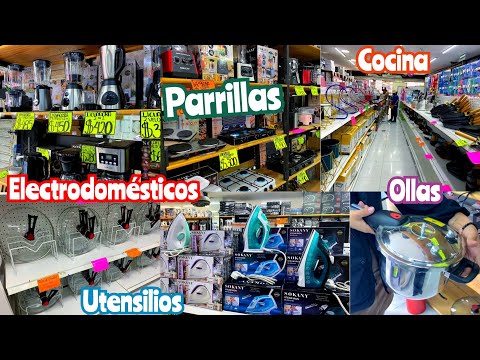 La Tienda mas GRANDE Y BARATA  😱 Artículos de COCINA Y HOGAR 🤯 "Electrodomésticos, Ollas, Utensilios