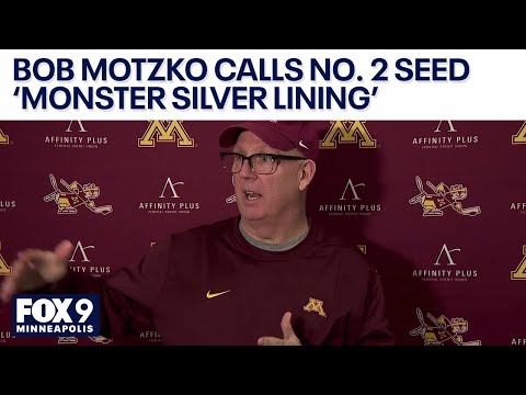 Why Bob Motzko loves that the Gophers are No. 2 seed in Big Ten Tournament