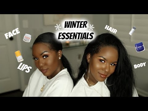 WINTER ESSENTIALS 2019! | LIPS, FACE, BODY, & HAIR