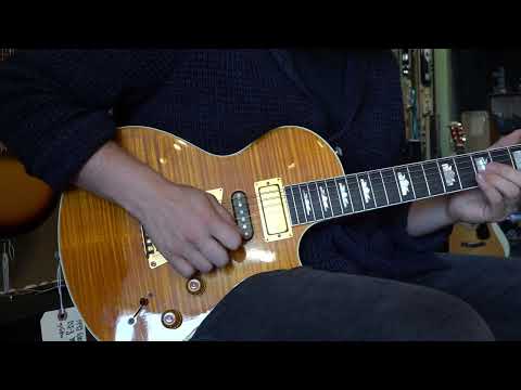 1995 Gibson Nighthawk Custom CST-3 Transparent Amber w/OHSC image 25
