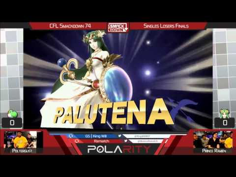 CFLS74 - Poltergust (Yoshi) vs PrinceRamen (Palutena) - LF