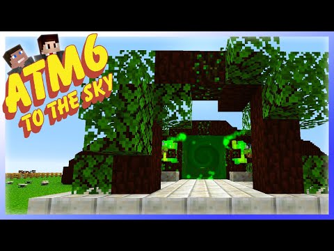 Eingang zur Botania-Welt! 🌤️ ATM 6 - To the Sky #065