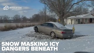 Pine Bluff faces hazardous road conditions left behind from winter storm