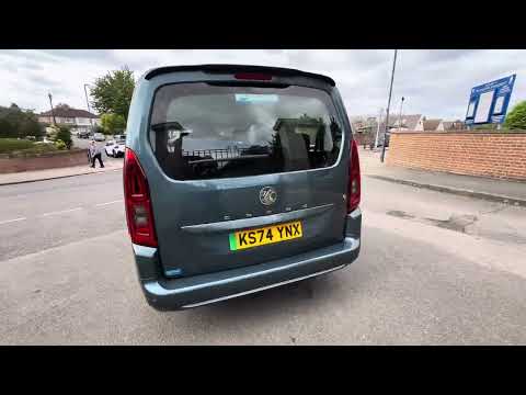 2024 Vauxhall Combo Life Design XL with only 4,300 miles. Visit www.automaticcarsltd.co.uk