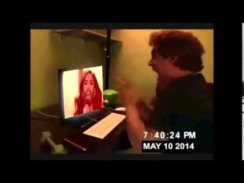 Conchita Wurst scary prank