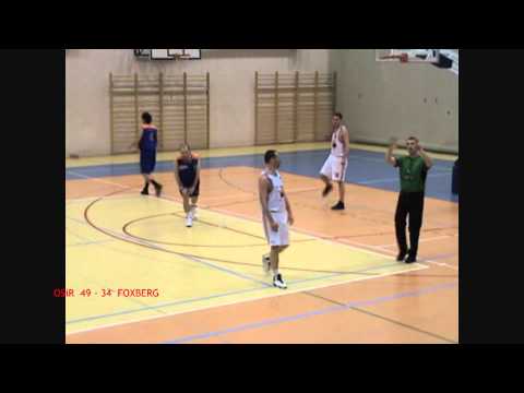 Liga Okręgowa Koszykówki 2010-2011 play- off 1 mecz OSiR Kłobuck - FOXBERG Częstochowa 3 kwarta
