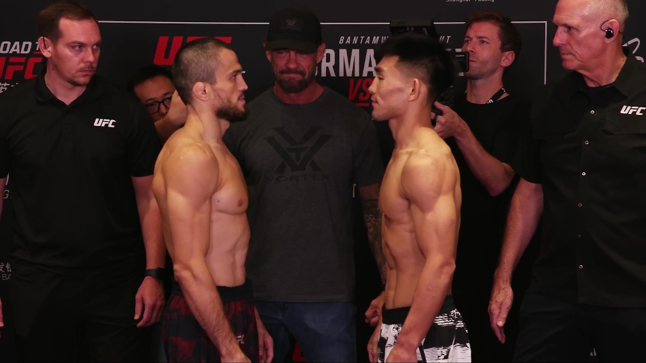 UFC Шанхай: Битвы взглядов