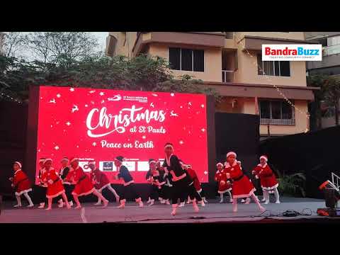 Children from Navjeet Community Center perform at Christmas at St Paul's, Bandra