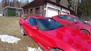 Corvette epäonnistunu pääsiäisajelu