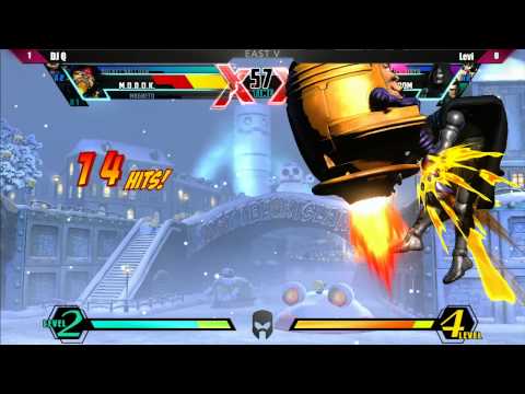 Curleh Mustache East 5 Qualifer - UMVC3 - DJ Q vs Levi