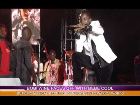 Bobi Wine faces off with Bebe Cool