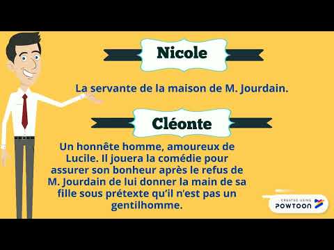 Le Bourgeois Gentilhomme résumé et personnages