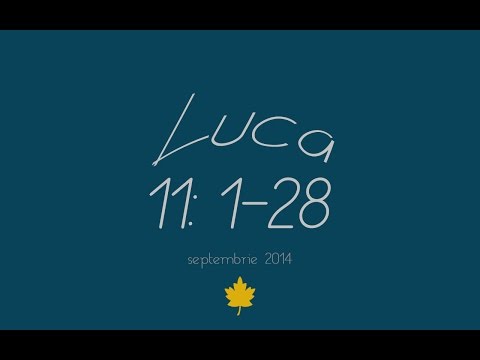 Predica Samuel Ghica: Luca 11:1-28