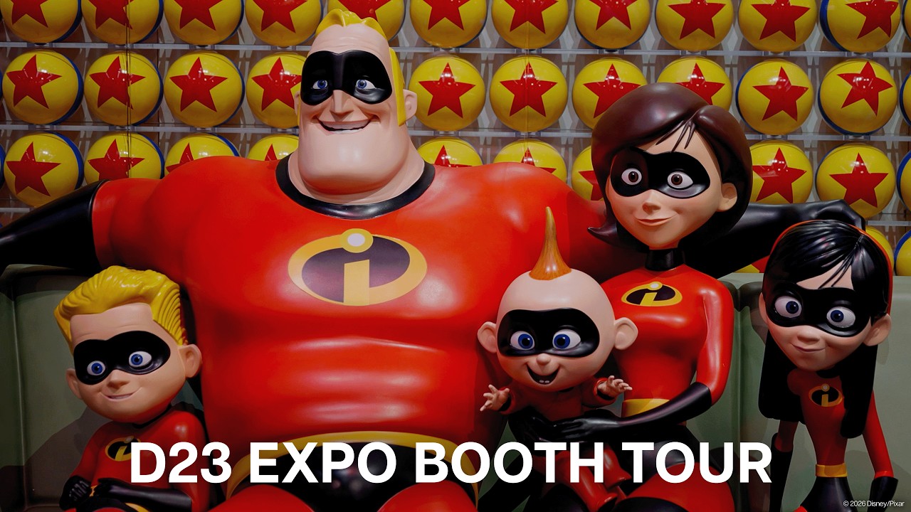 Pixar Pavilion Tour | D23 Event 2026 - YouTube