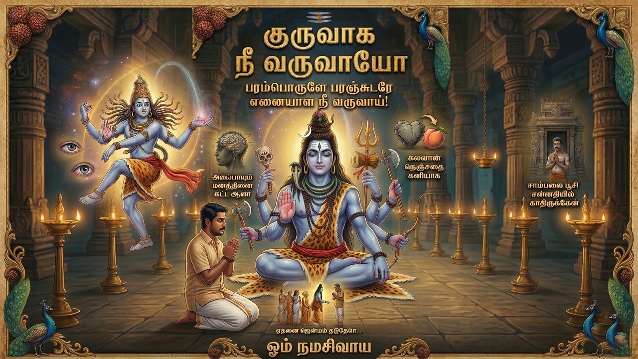 குருவாக நீ வருவாயோ சிவபெருமான் பாடல் | உணர்ச்சிகரமா?