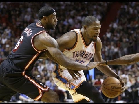 KEVIN DURANT AND LEBRON JAMES GO TO BATTLE