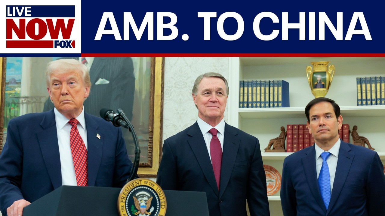 Trump swears in David Perdue as ambassador to China