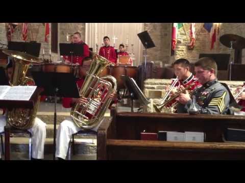 SJNMA Cadet Band plays Amparito Roca