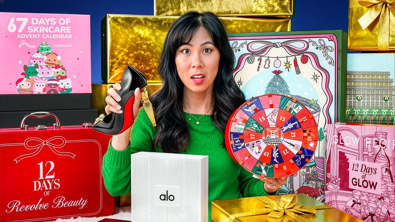 I Bought The Most LUXURY Advent Calendars (2025)! 💄📅
