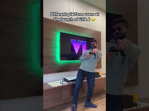 GTA 6 Launch day Live scenes 🔥🤣 #gta6 #gaming