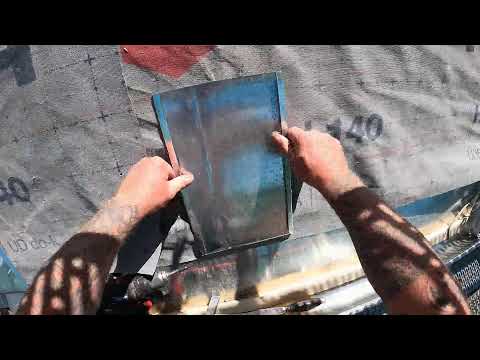 Kehlbrett, Reparaturgebinde und Schneefang - Teil 2 - Schiefer Schuppendeckung in Freital