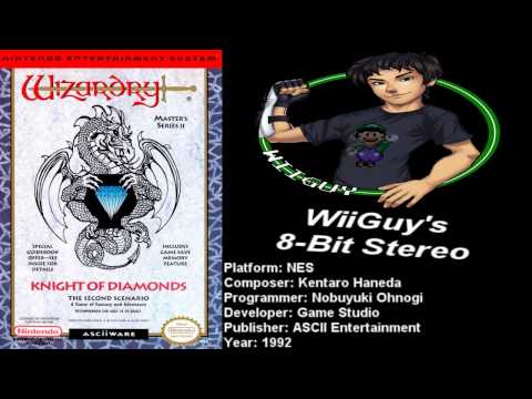 wizardry ii knight of diamonds nes