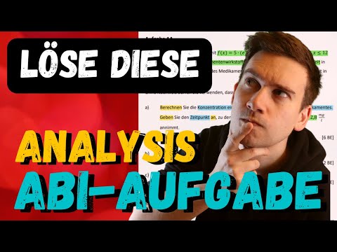 Schaffst Du diese Abi-Aufgabe aus Niedersachsen ??? | MATHE ABI: ANALYSIS