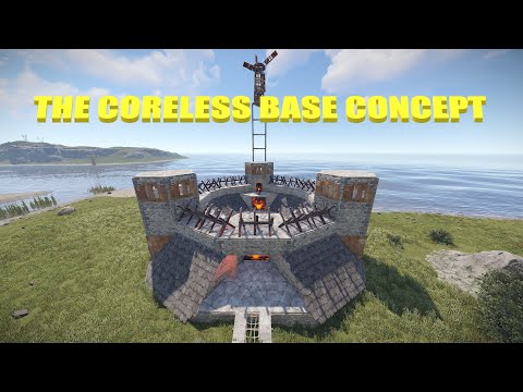 Rust The Redoubt coreless base concept