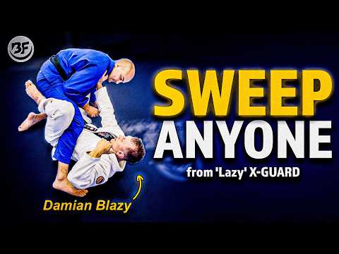 The 'Lazy' X-Guard That Lets You Sweep ANYONE by Damian Blazy