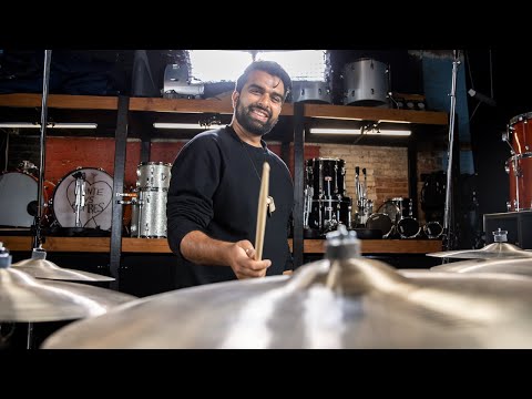 Zildjian K Paper Thin Crashes | Cymbal Size Comparison and Demo with Kaz Rodriguez