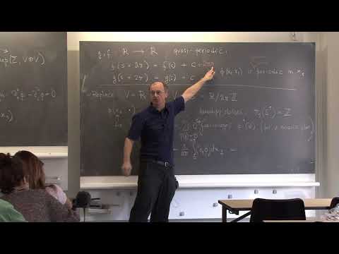 NCCR SwissMAP - Field Theory for mathematicians