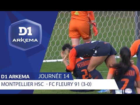 J14 : Montpellier HSC - FC Fleury 91 (3-0) / D1 Arkema 2019/2020
