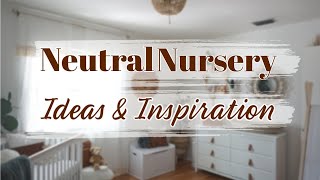 Gender Neutral Nursery Reveal| Bohemian Farmhouse Nursery Ideas & Inspiration