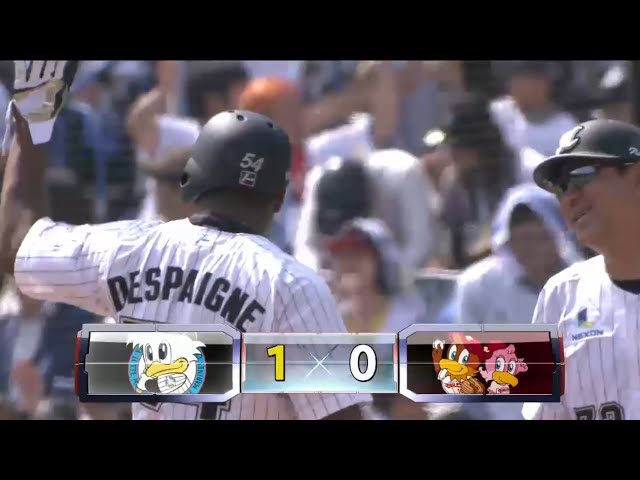 【1回裏】 マリーンズ・デスパイネのタイムリーで幸先良く先制!! 2016/5/14 M-E