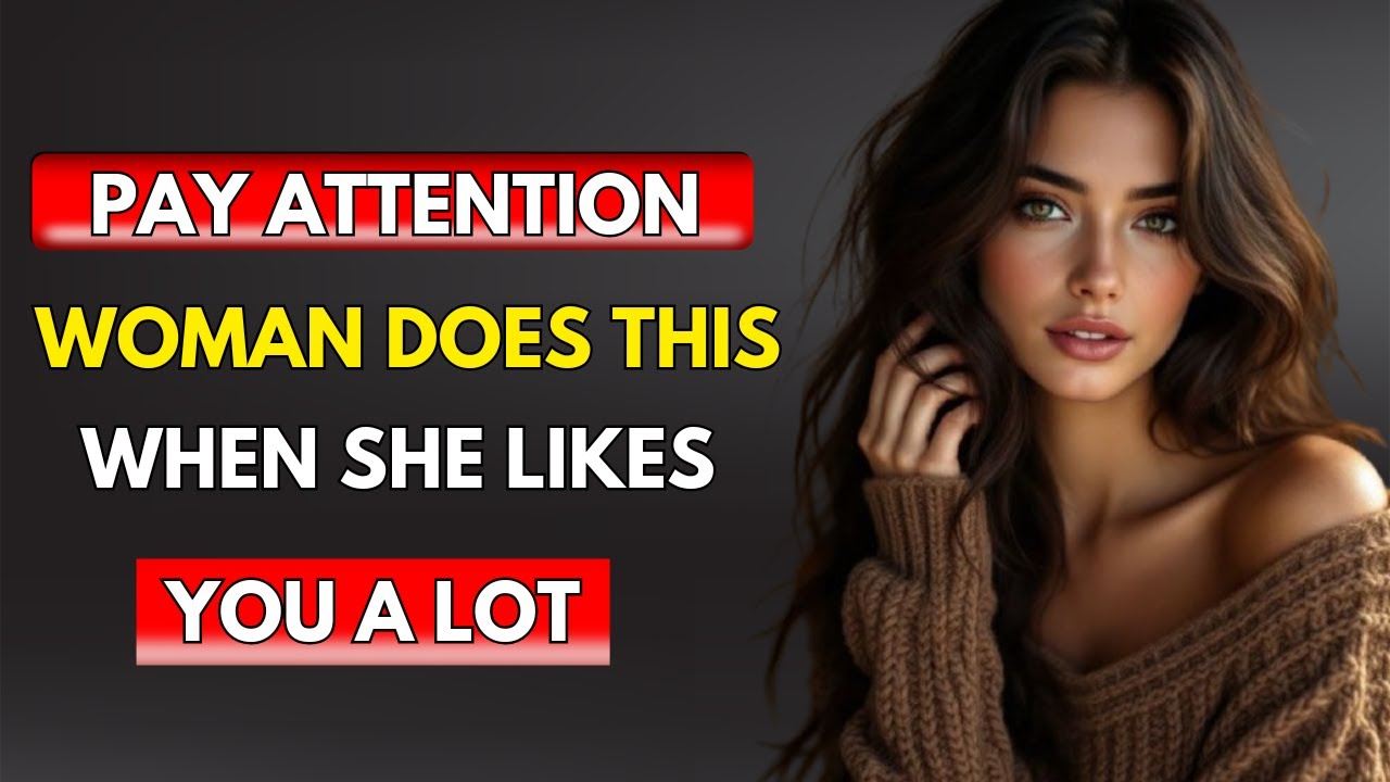 11 Gestures or Signs that a Woman SECRETLY LIKES YOU | Stoicism