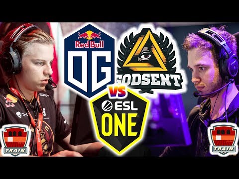 OG vs GODSENT Highlights | ESL One Rio Closed Qualifier EU * Train