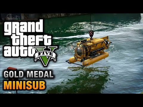 GTA 5 - Mission #29 - Minisub [100% Gold Medal Walkthrough]