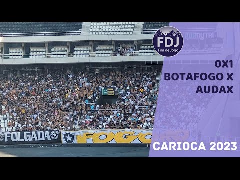 Carioca 2023: Botafogo 0 X 1 Audax