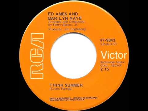 1969 Ed Ames & Marilyn Maye - Think Summer (mono 45)