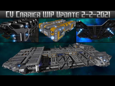 Empyrion Galactic Survival - CV Carrier update 2-2-2021