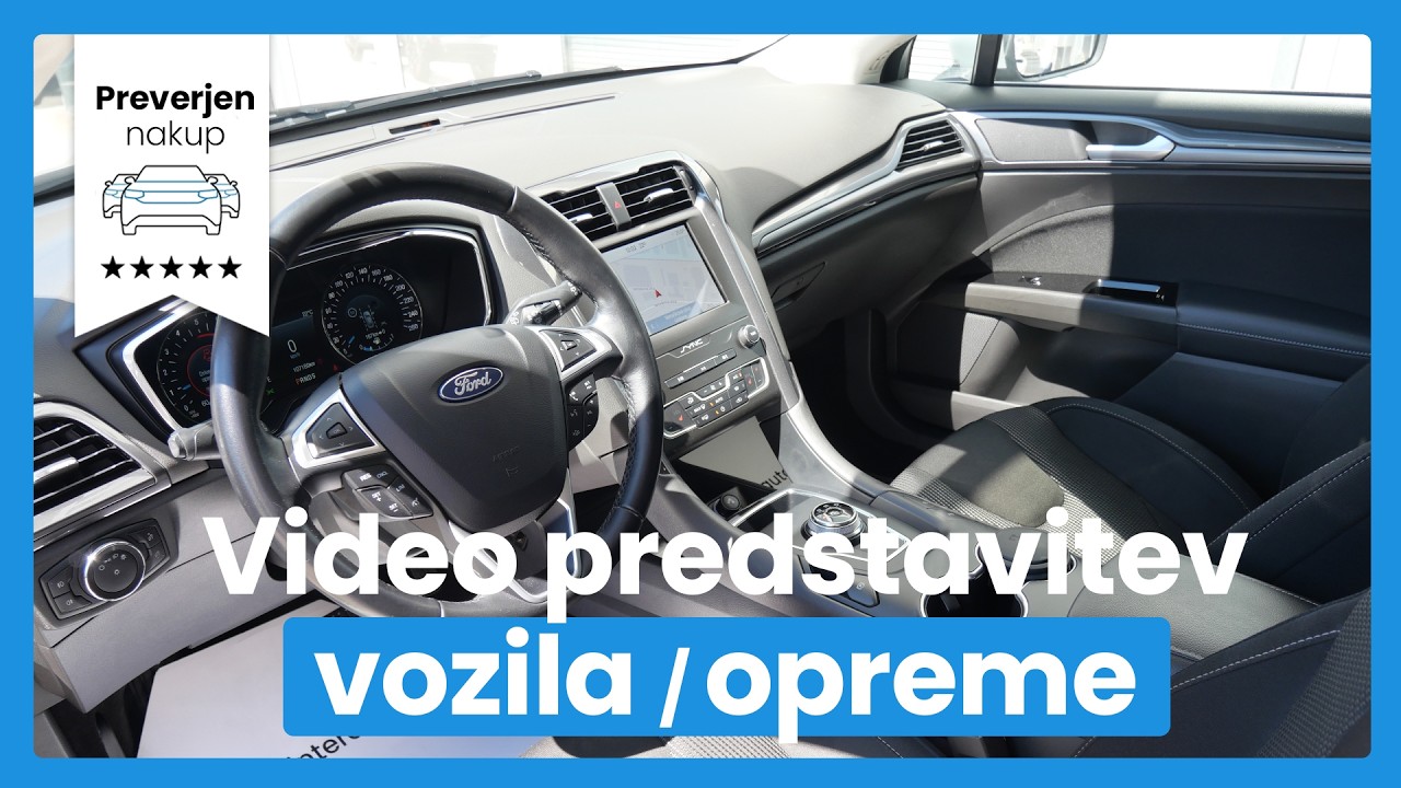 Ford Mondeo 2.0 EcoBlue Titanium Avt. - SLOVENSKO VOZILO