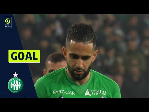 Goal Ryad BOUDEBOUZ (67' - ASSE) AS SAINT-ÉTIENNE - ESTAC TROYES (1-1) 21/22