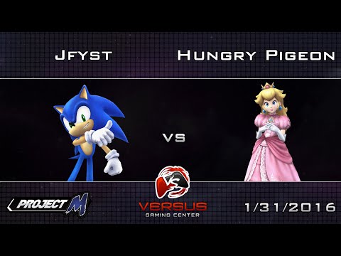 VSPM Weekly 1/31/2016 - Winners Quarters - GSG | JFyst (Sonic) vs Hungry Pigeon (Peach)