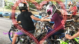 Download lagu NGESELINN...!! Alvan Cebonk Gangguin Wiwi Mungils Start di Sirkuit GDS Nyetting Matic 200cc injeksi mp3