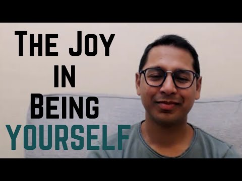 The Joy in Being Yourself | Advaita | Ramana Maharshi | Vedanta | Self-Enquiry & Meditation