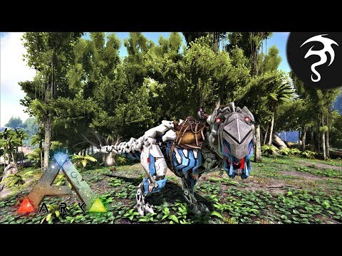 ARKaeology - Taming Tek Rex and Hunting Fossil Piles! Ep1